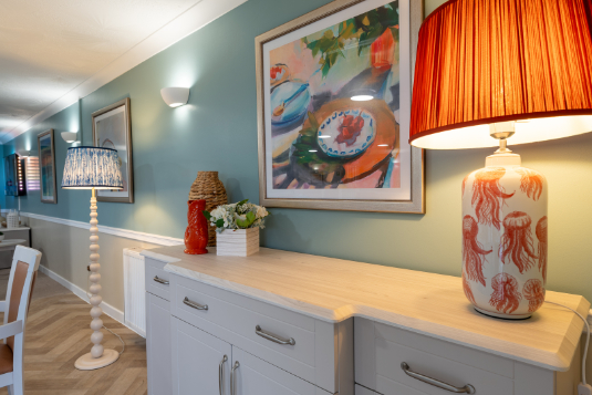Lounge at Ashlea Court Care Home